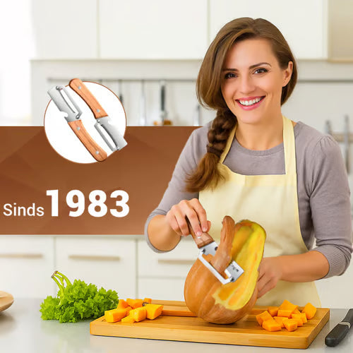 Multifunctional Kitchen Vegetable Peeler – Stainless Steel Blade, Ergonomic Handle & Ideal for Fruits and Vegetables