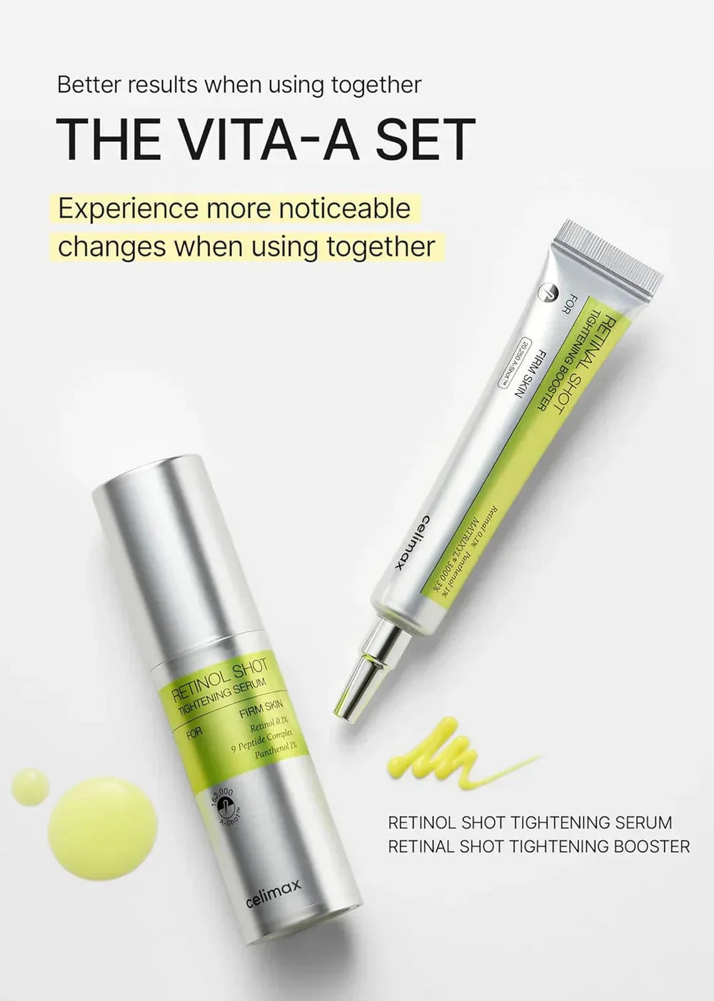 Celimax Retinal Shot Tightening Booster For Firm Skin