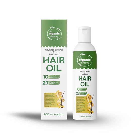 The Organic Beauty Advance Growth & Regrowth Hair Oil