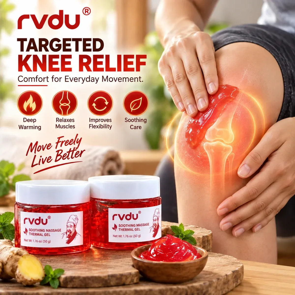 WoodWarm Joint Pain Relief Gel