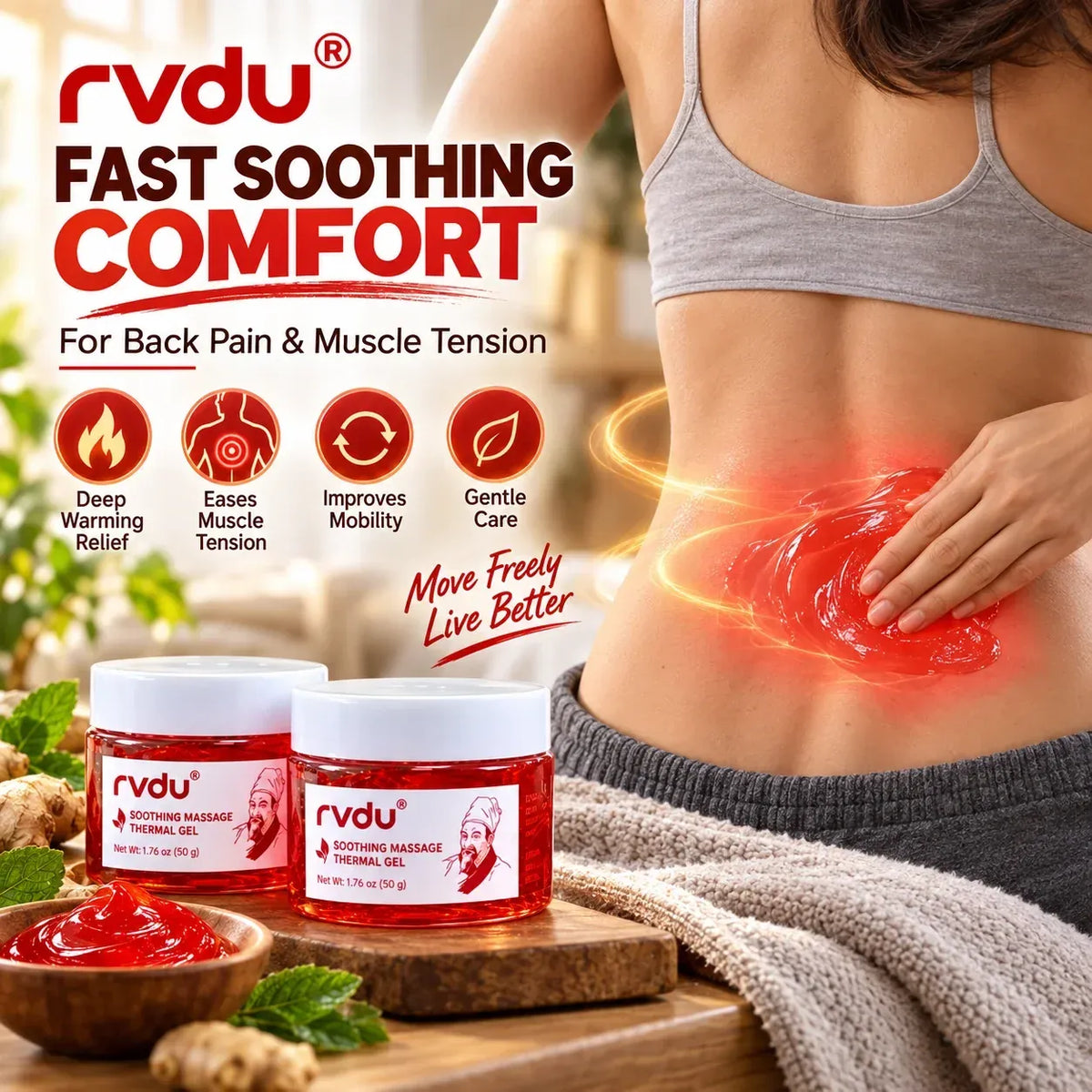 WoodWarm Joint Pain Relief Gel
