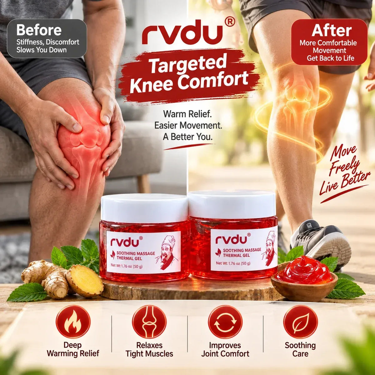 WoodWarm Joint Pain Relief Gel
